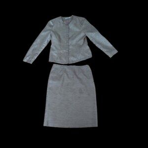 Rose Gold Skirt Suit Skirt Set Size 10